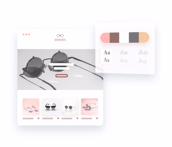 Shop-Integration mit perfekt abgestimmtem Style