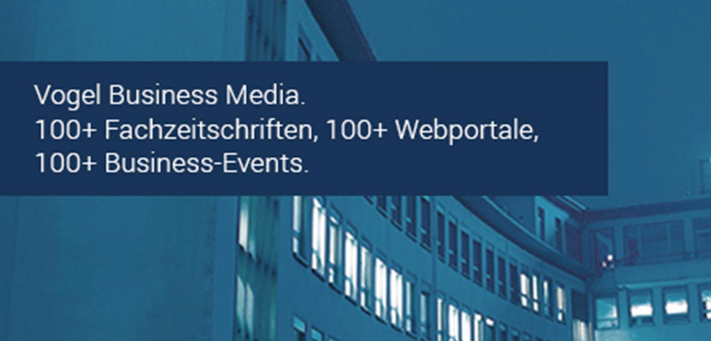 Vogel Business Media banner pubblicitario